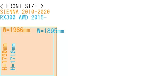 #SIENNA 2010-2020 + RX300 AWD 2015-
